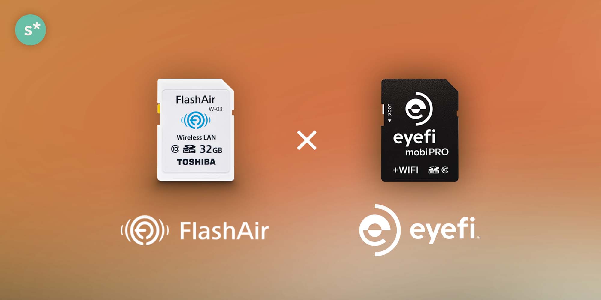まさかの展開 東芝のwi Fi搭載sdカード Flashair がeyefiと連携へ Starnote