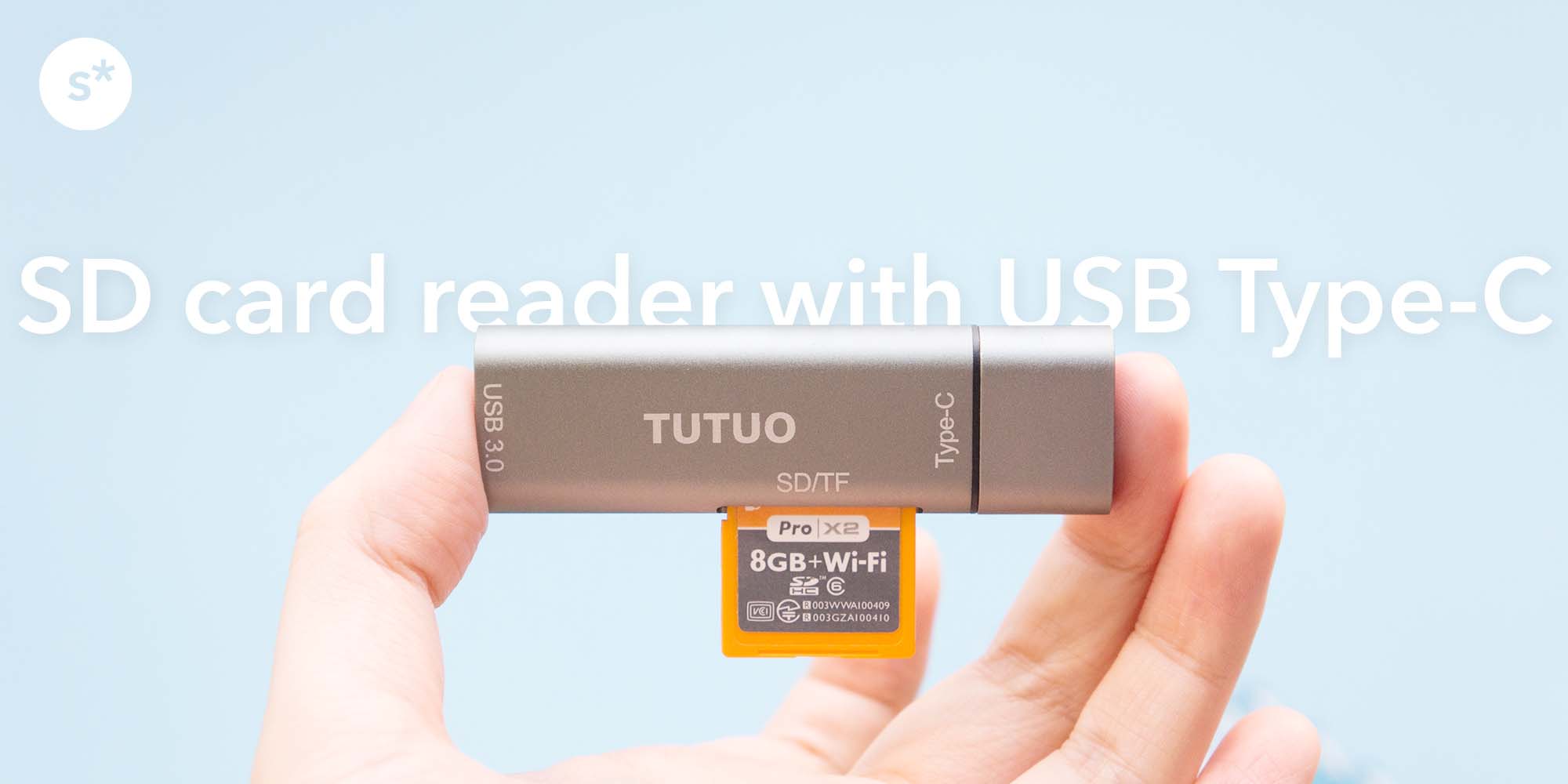 USB Type-Cで使える「TUTUO V15 カードリーダー」を買いました。フルサイズSDとmicroSDに両対応で、Type-A端子も同時利用できるハブ的なもの。  - starnote*
