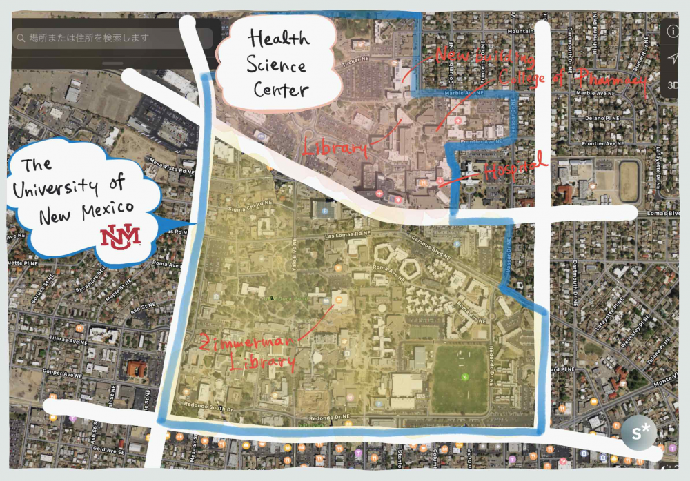ニューメキシコ大学・キャンパスツアー starnote*