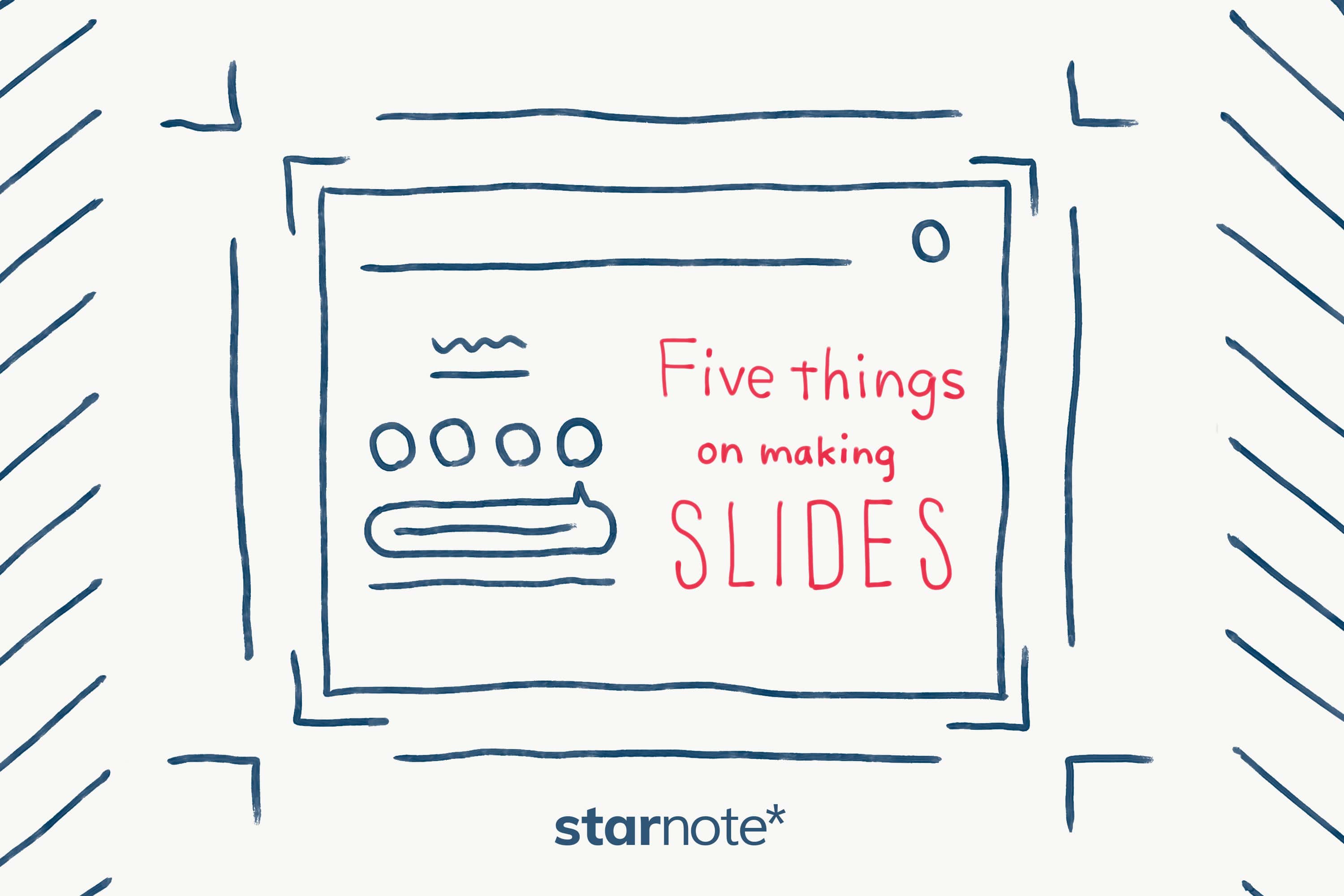 学会発表における スライド と デザイン の 切っても切れない関係 Starnote