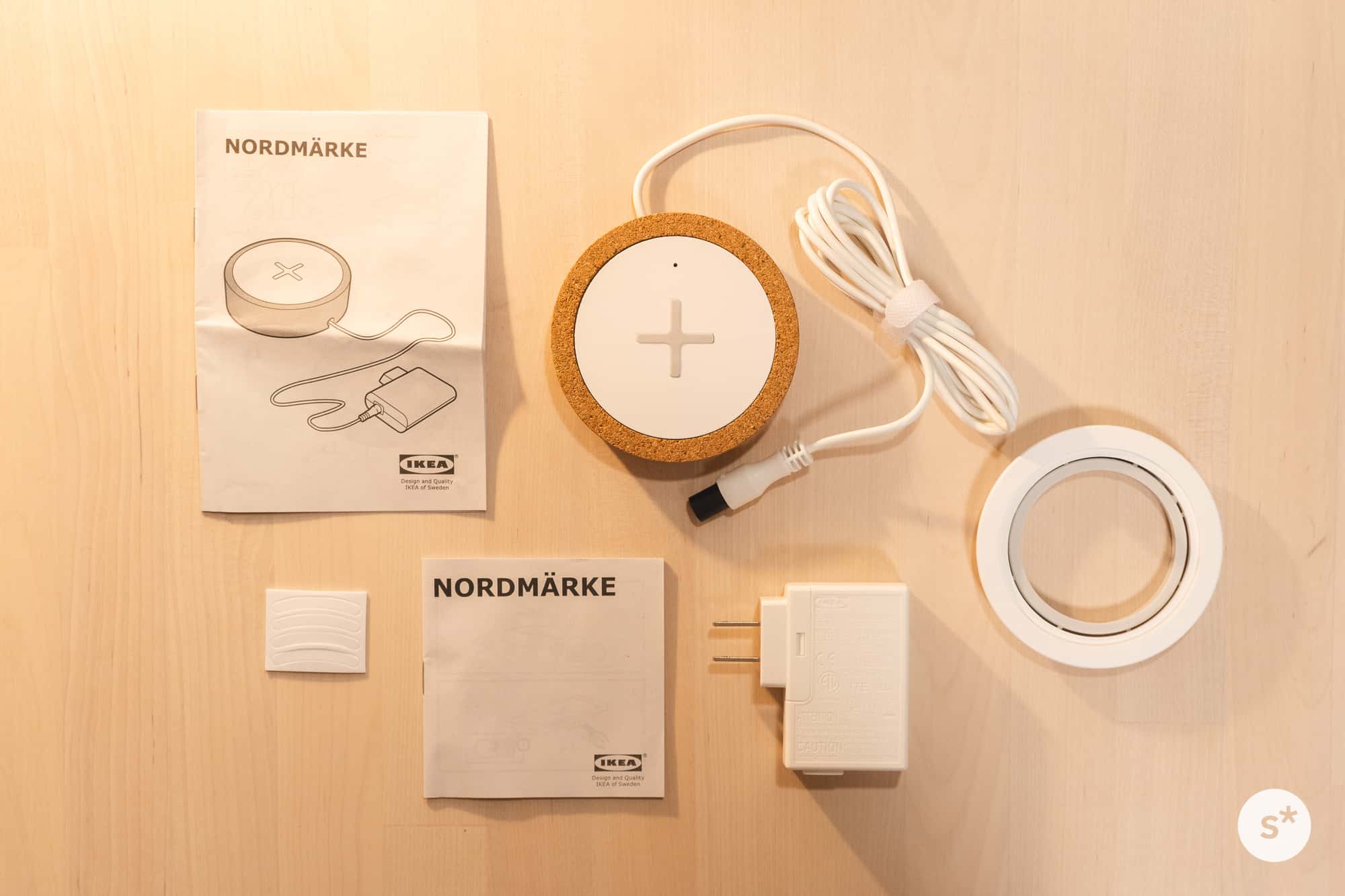 インテリアになじむIKEAのワイヤレス充電器「NORDMÄRKE」を購入。 starnote*