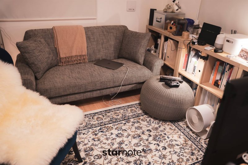 unico BOERUM ソファ本体のみ(オットマン別売) UNICO (ウニコ) 2.5人掛けソファー グレー ファブリック BOERUM 幅164